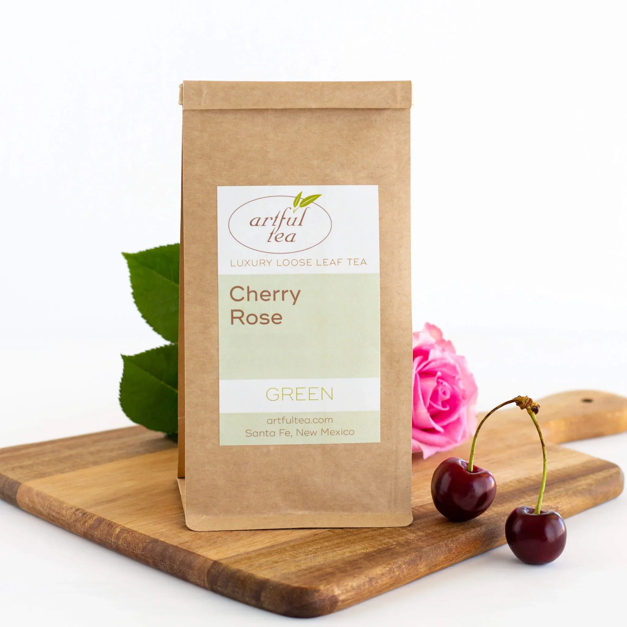 Cherry Rose Green Tea - Image 3