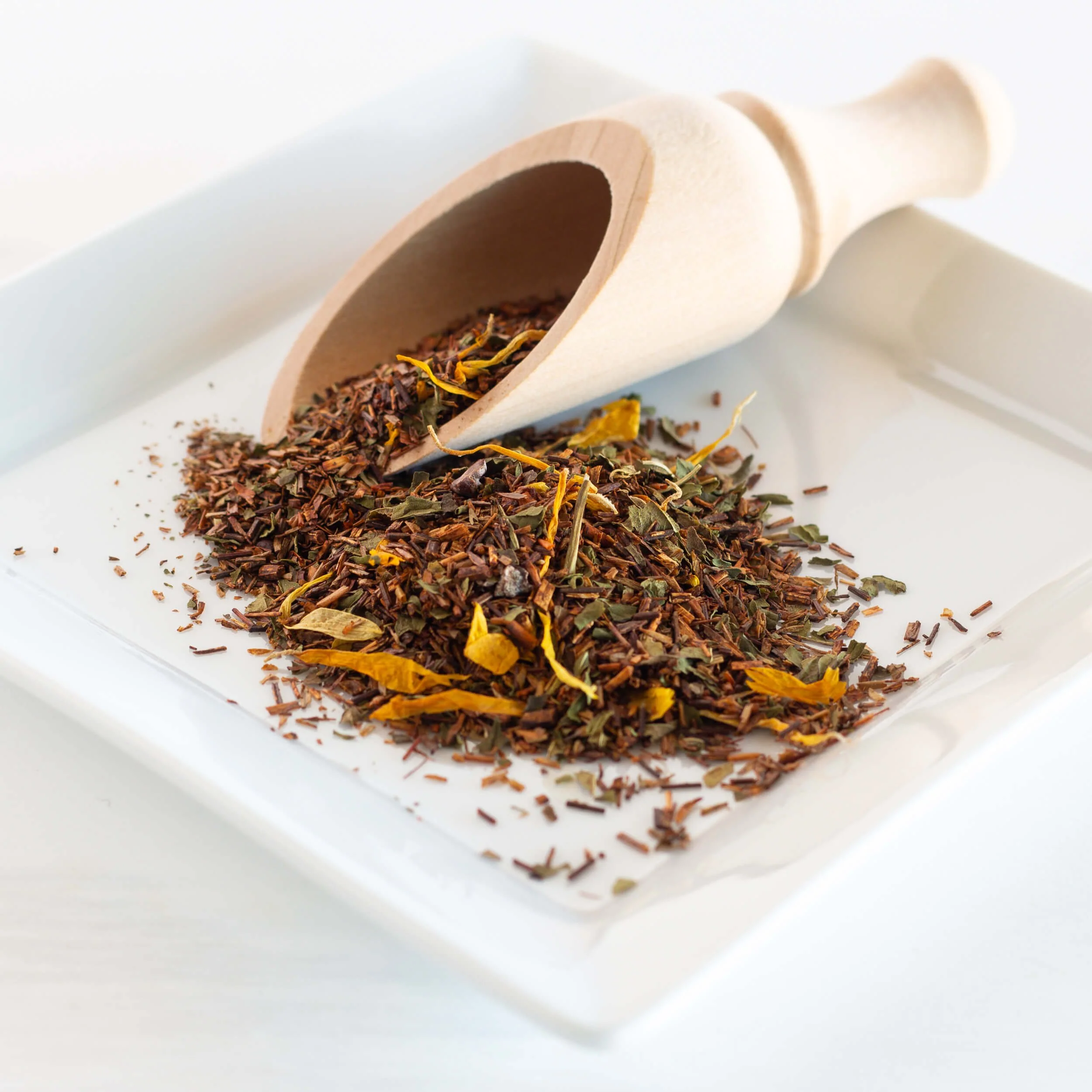 Chocolate Mint Rooibos Herbal Tea - Image 4