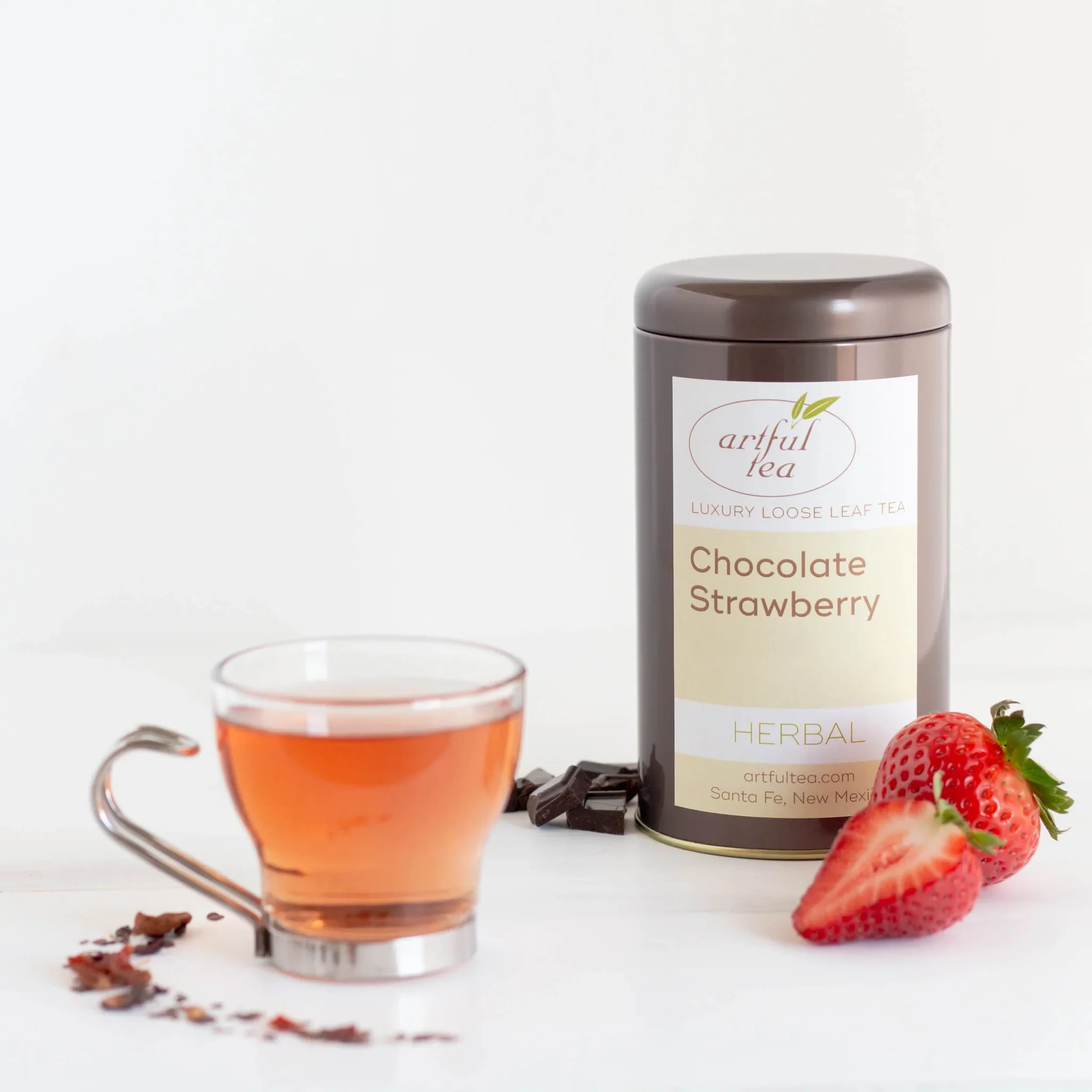 Chocolate Strawberry Herbal Tea - Image 4