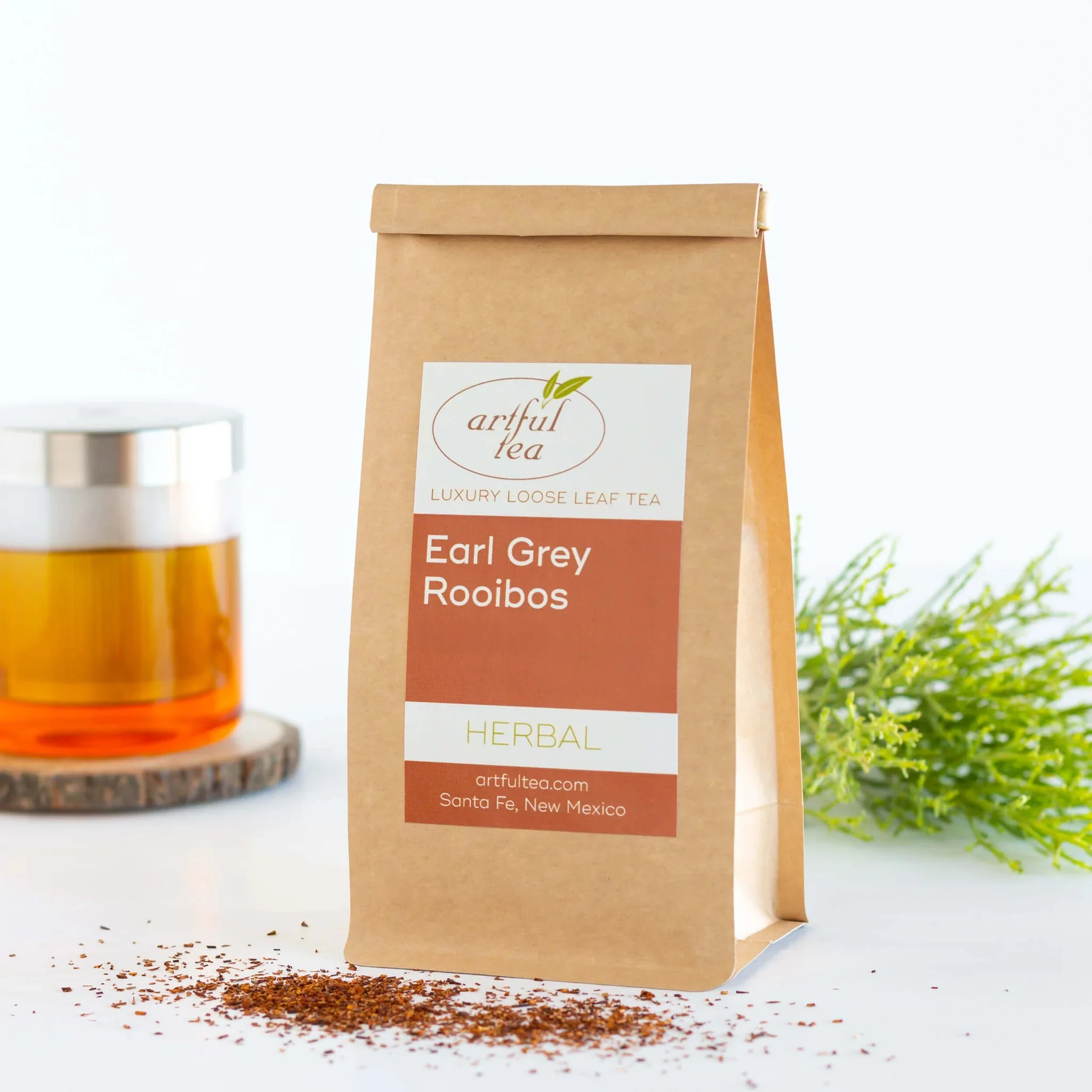 Earl Grey Rooibos Herbal Tea - Image 4