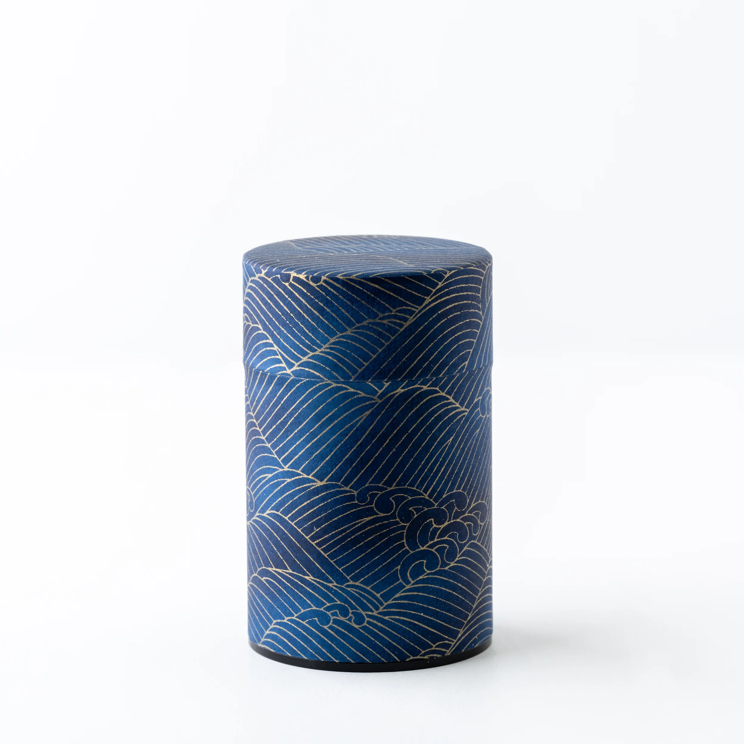 Japanese Tea Tin — Indigo Waves - Image 4