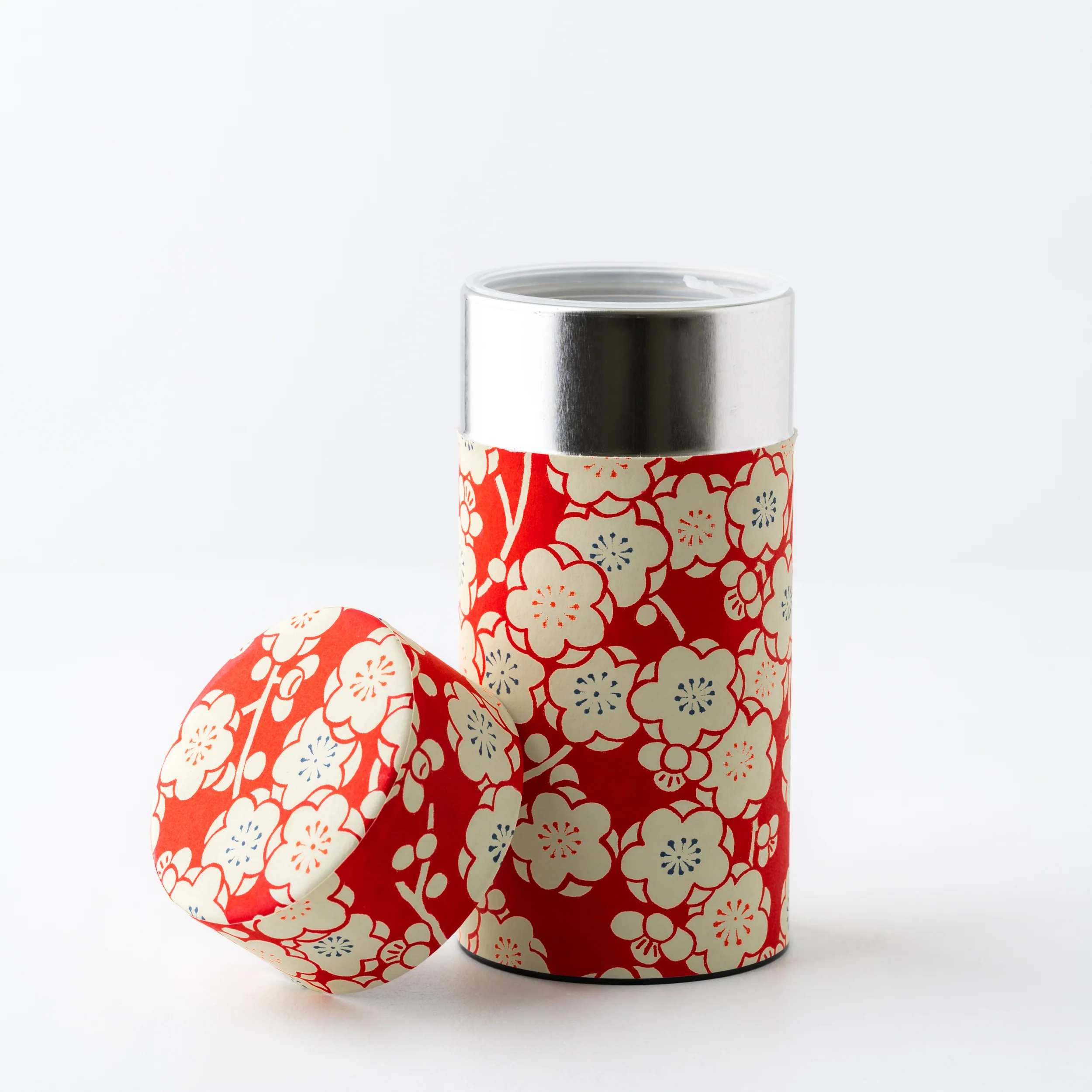Japanese Tea Tin — Red Sakura - Image 3