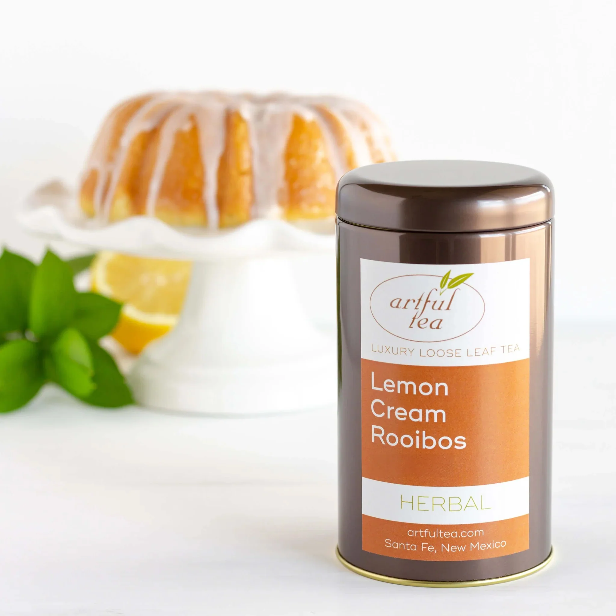 Lemon Cream Rooibos Herbal Tea - Image 3