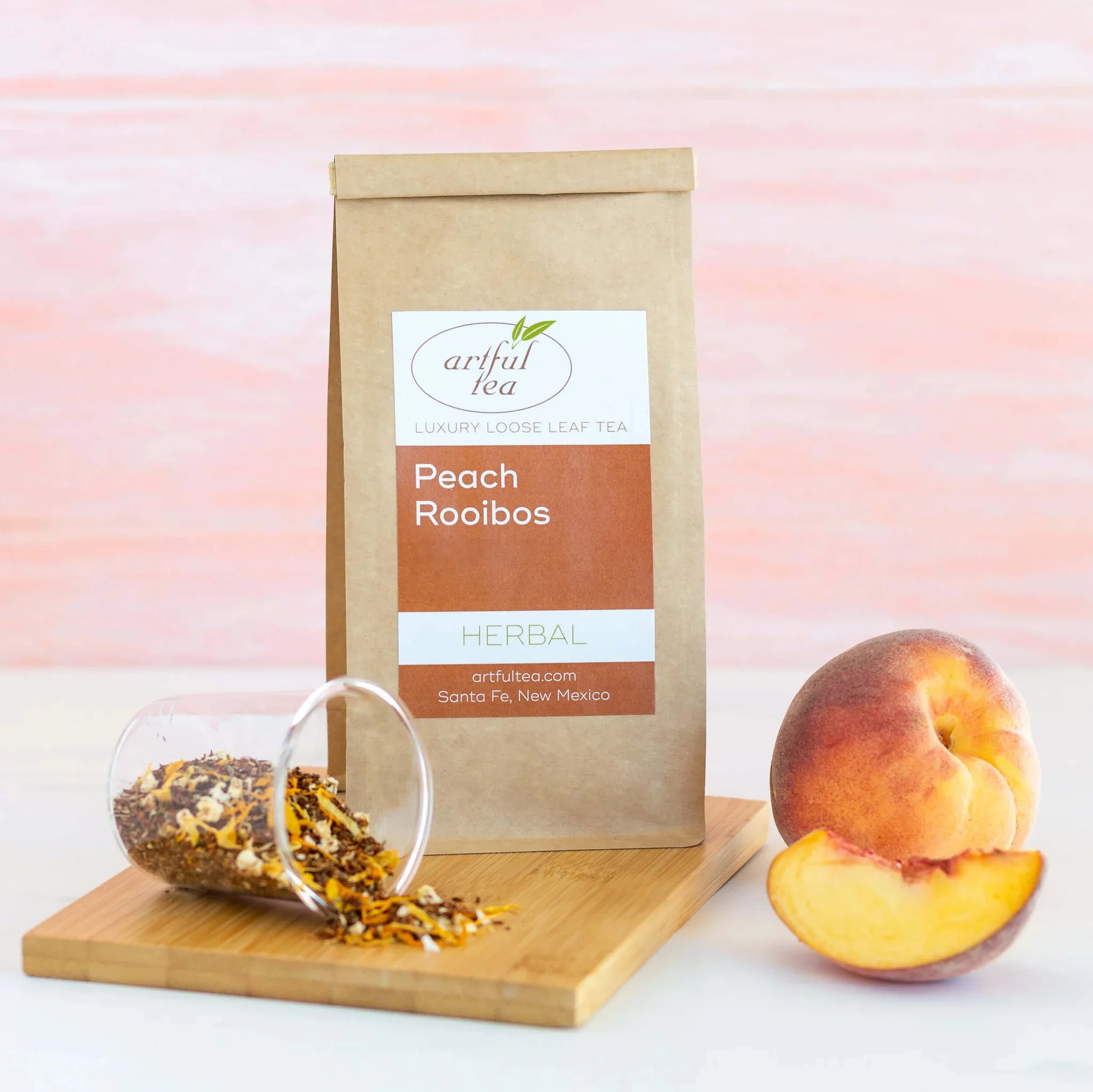 Peach Rooibos Herbal Tea - Image 3