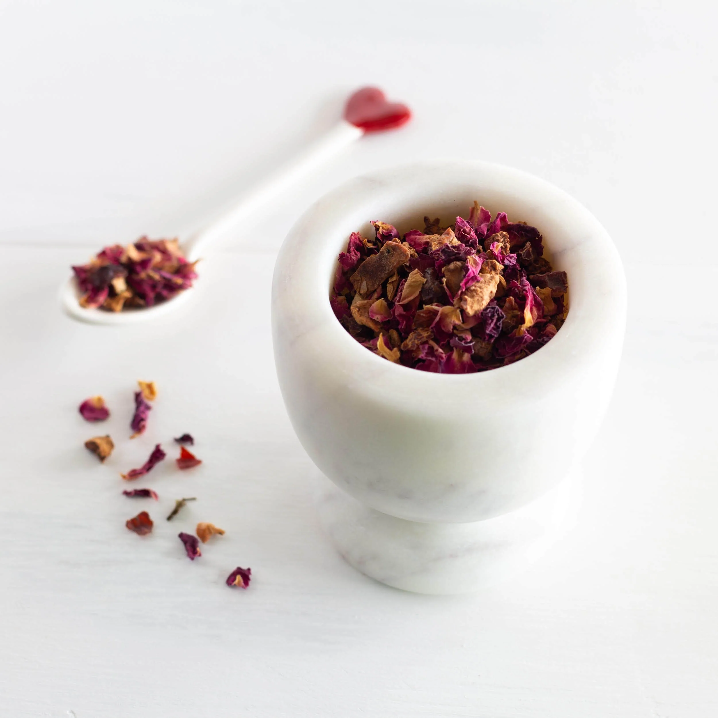 Rose Petal Raspberry Herbal Tea - Image 4