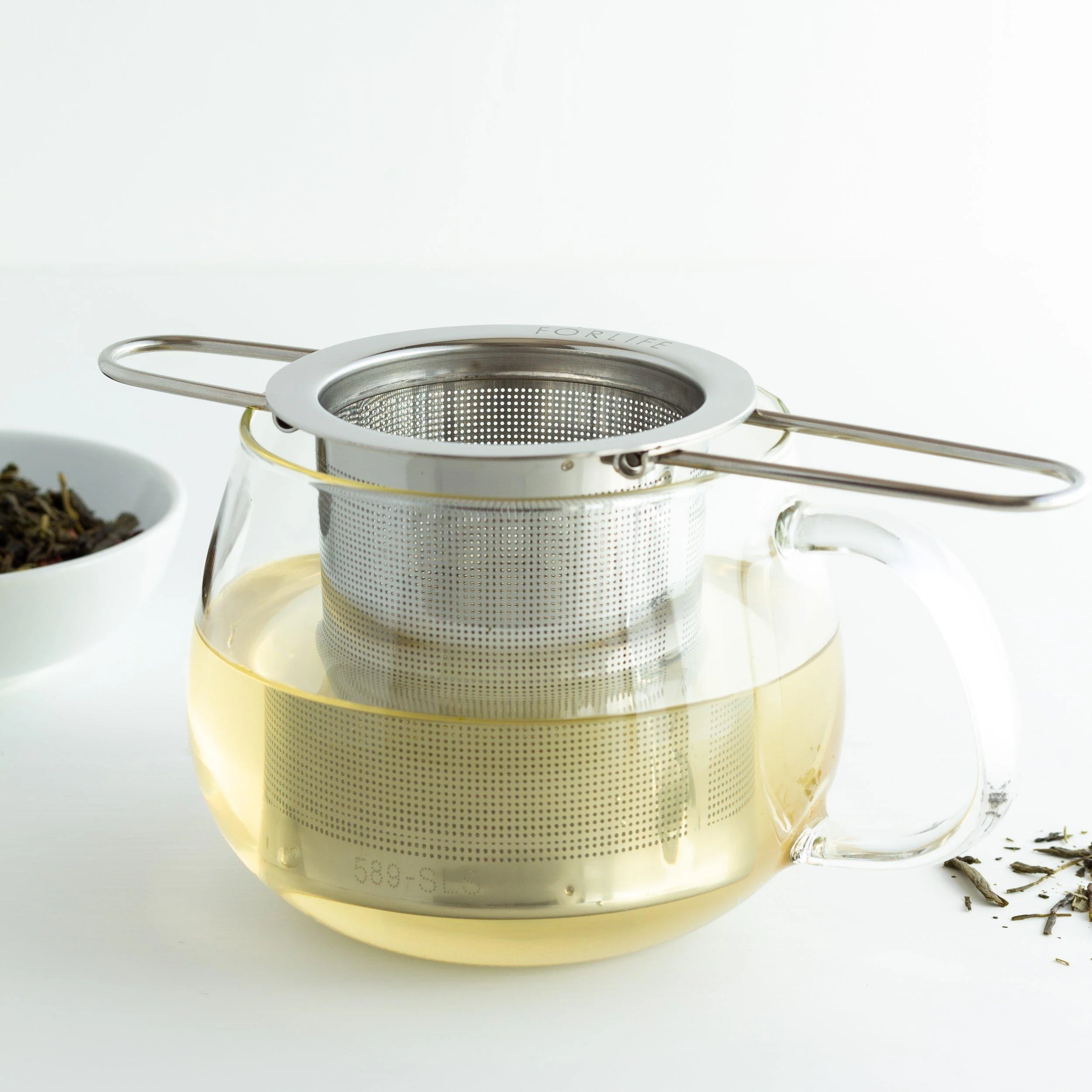 Tea Infuser with Folding Handles - Image 3