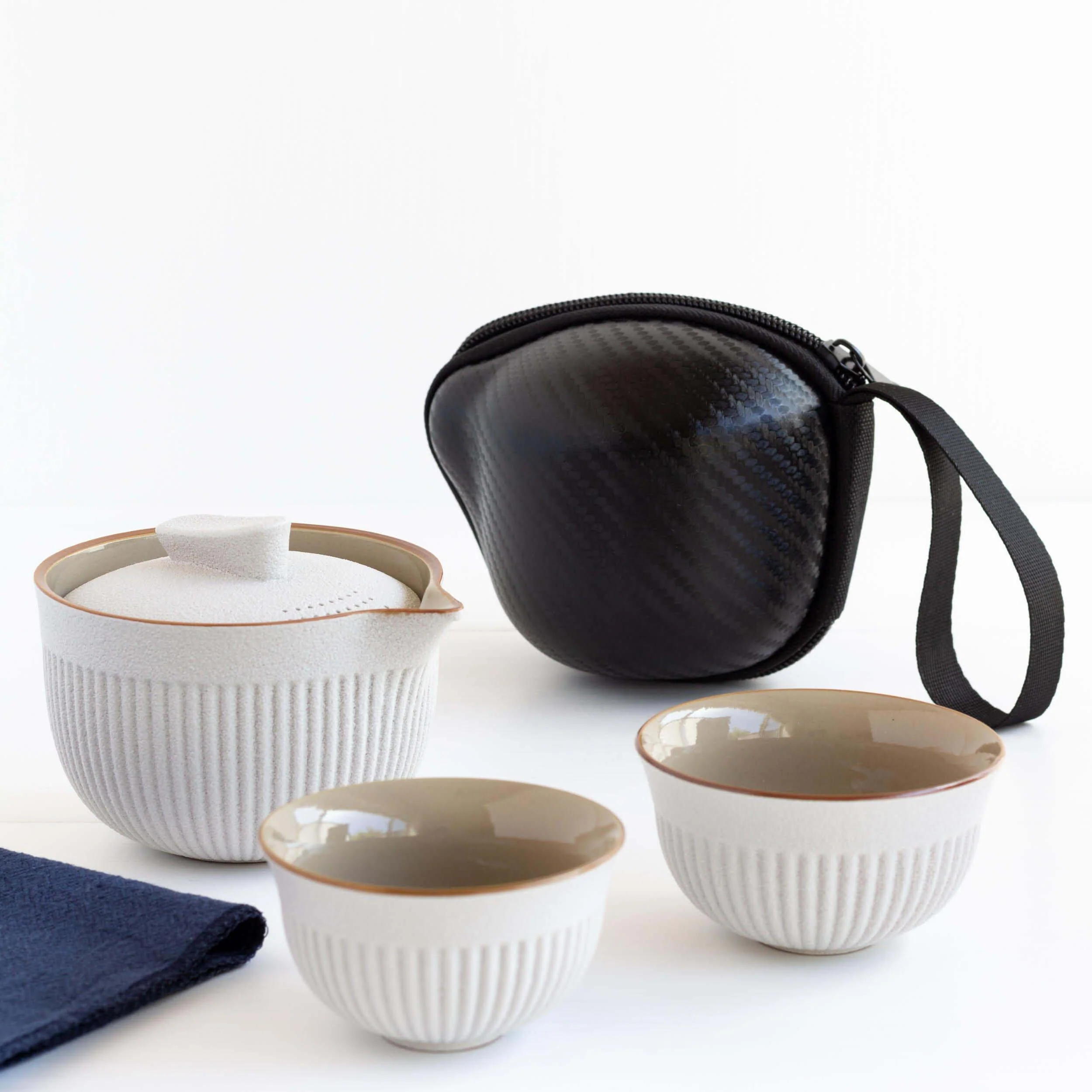 Travel Tea Set with Case - Image 3